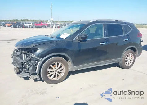 2019 Nissan Rogue Sv z USA, uszkodzony, nr VIN KNMAT2MT9KP525905